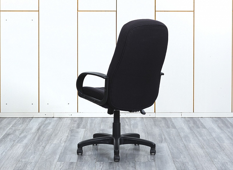 Офисное кресло руководителя   Ткань Черный   (КРТЧ-08044)